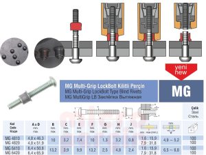 MNG Magnagrip Pop Perçin