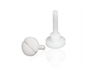 Plastik Civata Yuvarlak Tırtıklı Baş